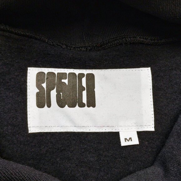 Sp5der OG Web V2 Hoodie Sweatshirt Black | Spider Worldwide - Picture 3 of 6